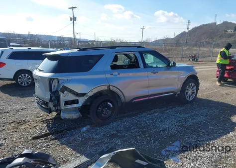 2020 Ford Explorer Xlt из США, поврежденный, VIN 1FMSK8DH2LGC23794